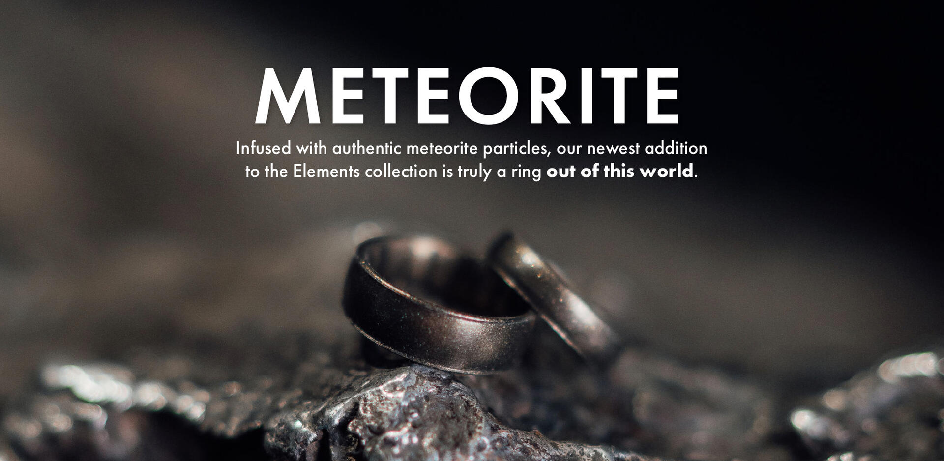 All new Meteorite Elements Silicone Rings