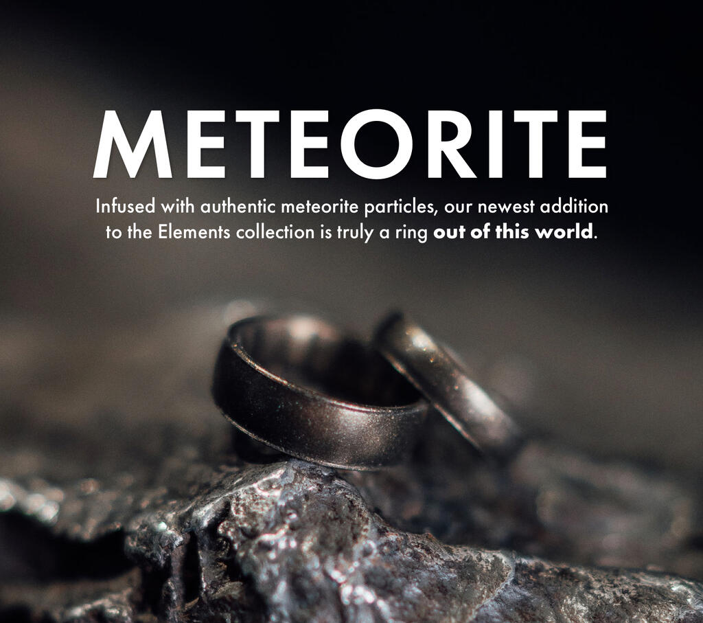 All new Meteorite Elements Silicone Rings