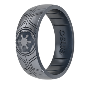 Star Wars™ Silicone Ring - Galactic Empire Silver